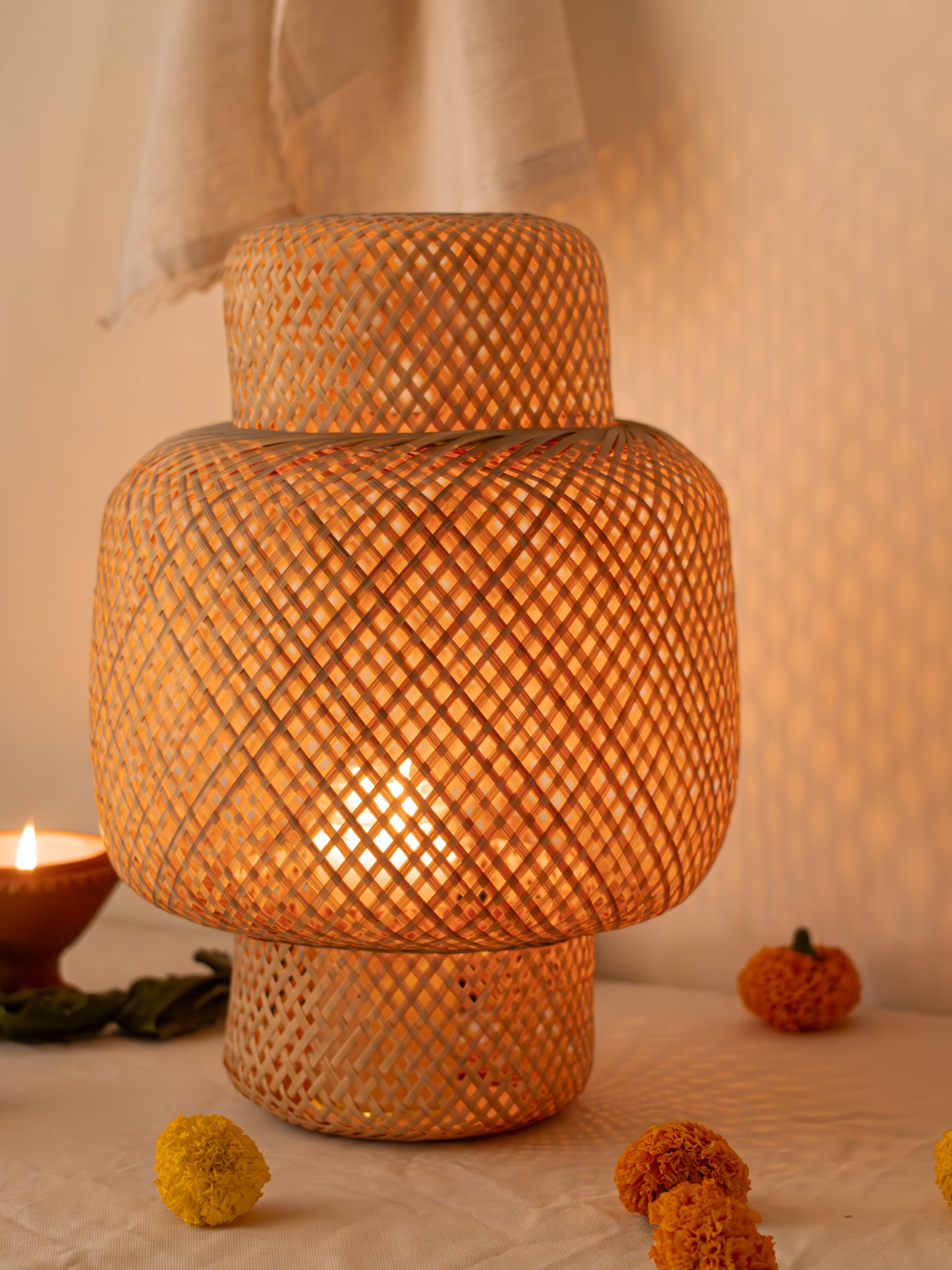 Bamboo Starlight Lamp