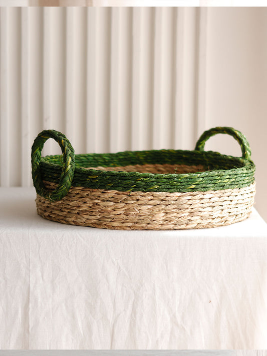 Forest green tray